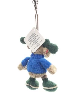 Nici 23906 Anhänger Mit Karabiner Plüsch 12cm Elch Detlef - Blau -Boutique-Laden für Plüschtiere Nici 23906 Anhaenger mit Karabiner Pluesch 12cm Elch Detlef blau 1