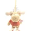 Nici 23907 Anhänger Mit Karabiner Plüsch 12cm Elch Rosa - Orange -Boutique-Laden für Plüschtiere Nici 23907 Anhaenger mit Karabiner Pluesch 12cm Elch Rosa orange 2