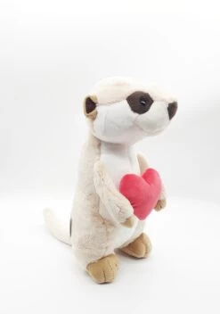 Nici 90551 Erdmännchen Mit Herz Meerkat 30cm Plüsch Kuscheltier Taiwan Limited -Boutique-Laden für Plüschtiere Nici 90551 Erdmaennchen mit Herz Meerkat 30cm Pluesch Kuscheltier Taiwan Limited 2