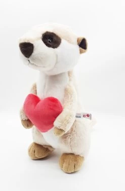 Nici 90551 Erdmännchen Mit Herz Meerkat 30cm Plüsch Kuscheltier Taiwan Limited -Boutique-Laden für Plüschtiere Nici 90551 Erdmaennchen mit Herz Meerkat 30cm Pluesch Kuscheltier Taiwan Limited 4