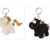 Nici 47370+47371 Schlüsselanhänger SET Einhorn Rainbow Yin & Yang 10cm Plüsch -Boutique-Laden für Plüschtiere collage 1 47370 47371