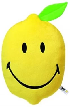 Nici 39316 Kissen Zitrone Figürlich Ca 38x27cm Plüsch Smiley World